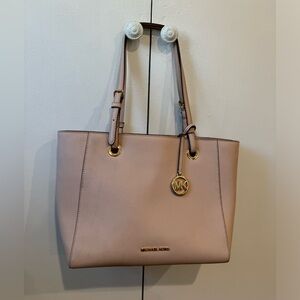 Pale pink Michael Kors hand bag